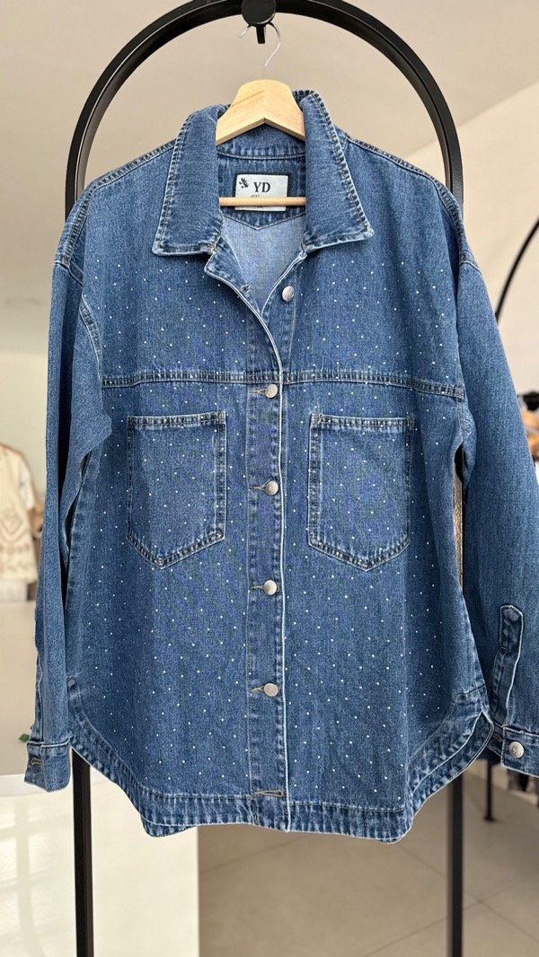 Producto - CAMISACO STRAS JEAN