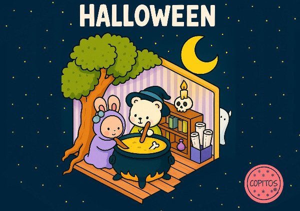 Producto - Libro para pintar Halloween