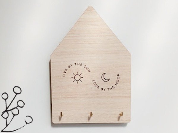 Producto - Porta Llave Sun Moon