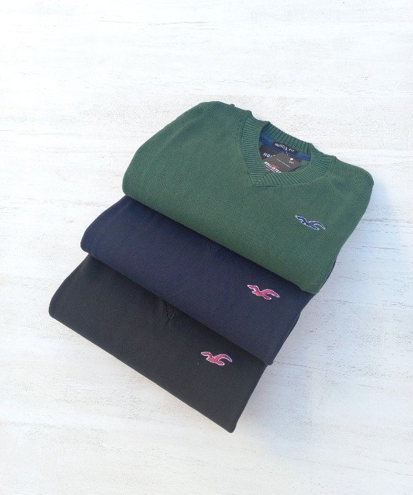 Producto - Sweater hilo importado cuello V