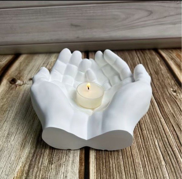 Producto - Molde silicona cuenco grande manos juntas - 7