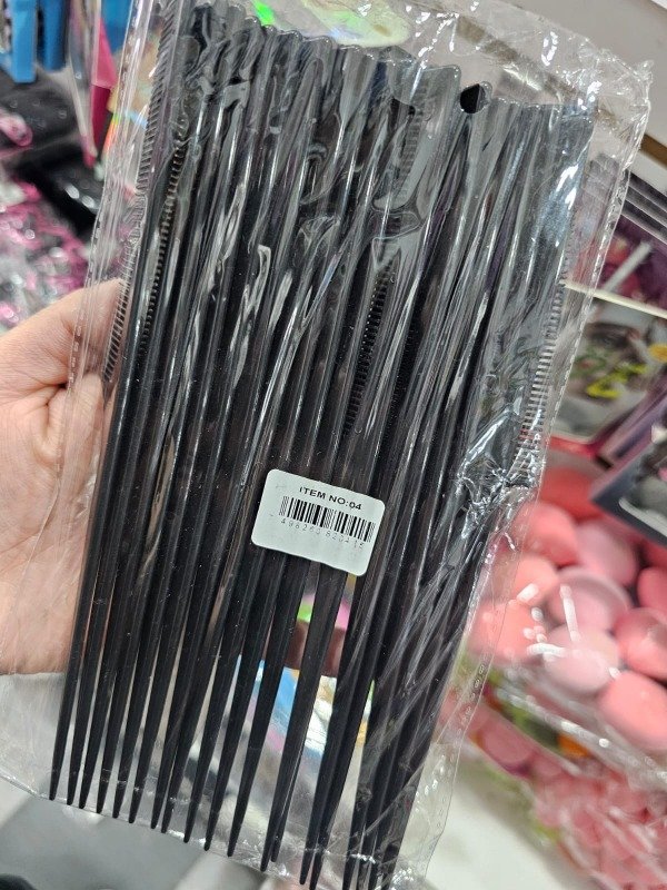 Producto - pack x12 peines para peluqueria negro