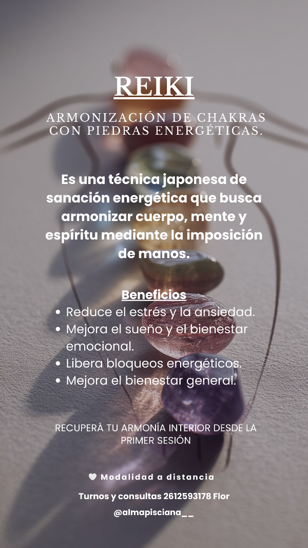 Producto - Sesión de reiki (a distancia)