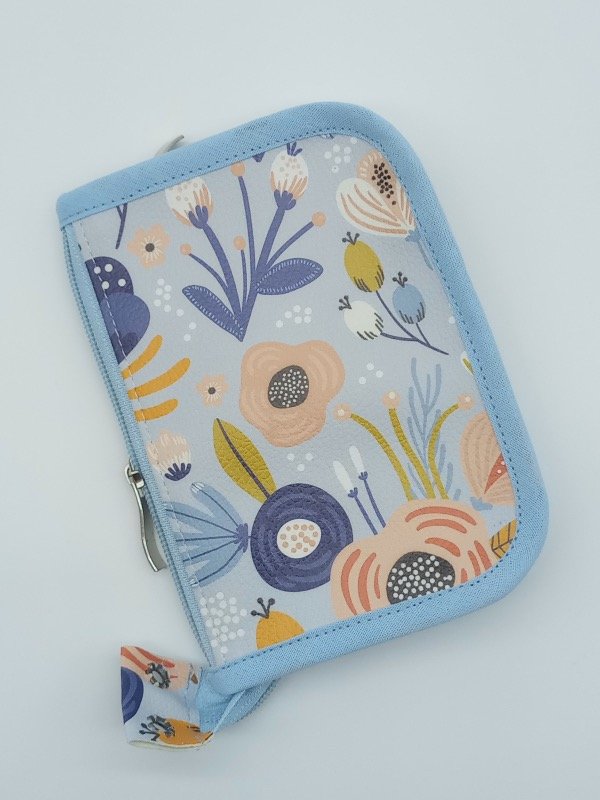 Producto - Billetera Lola - Blue Poppy