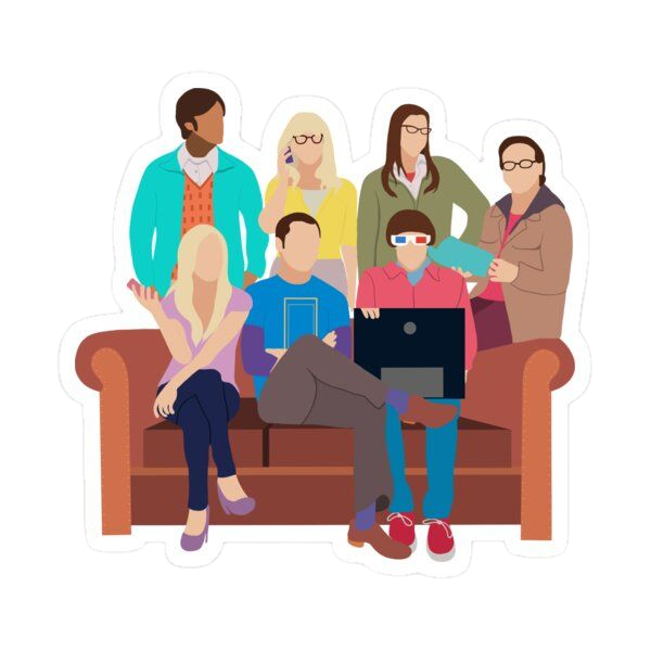 Producto - Sticker The Big Bang Theory