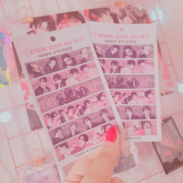 Producto - Washi Stickers Stray Kids