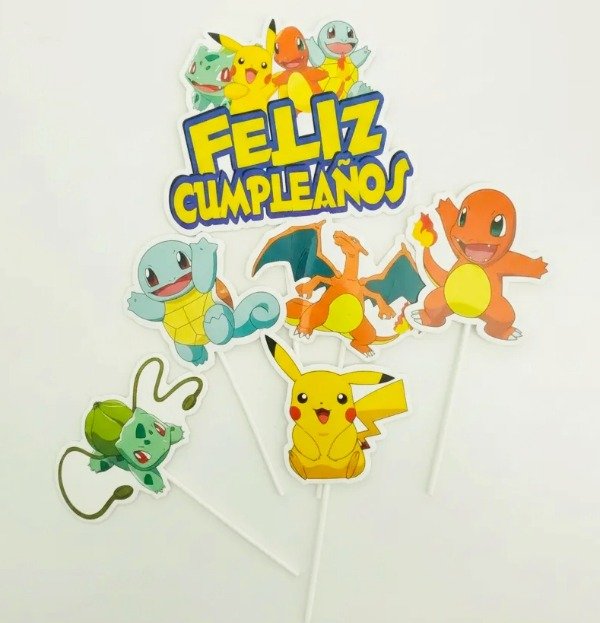 Producto - Topper pokemon