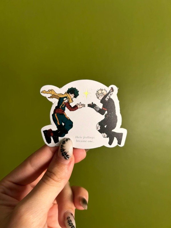 Producto - Bakugo y Deku "Their feelings became one"