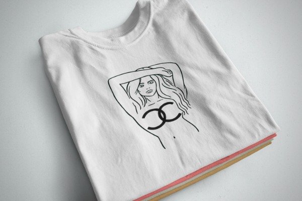 Producto - Logo Chanel 16 - DTF TEXTIL