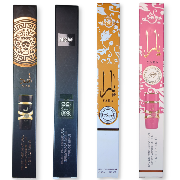 Producto - Perfumes Árabes Tubito Spray 35 ml  Pack x 4 Surtidos Mujer
