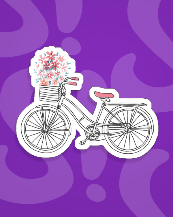 Producto - Bici con Flores
