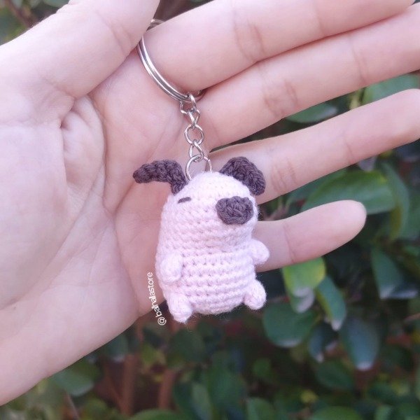 Producto - Llavero Capybara Coraje El perro cobarde