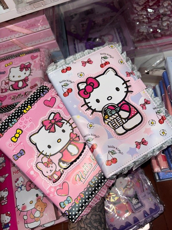 Producto - Agenda grande KITTY con diseños - 120 hojas