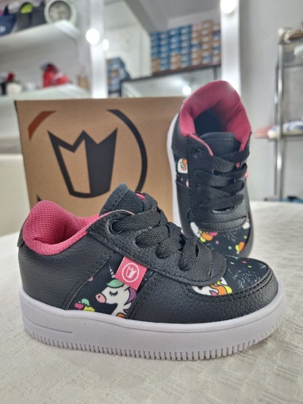 Producto - Zapatillas Prowess Art. 603 Unicornios negro
