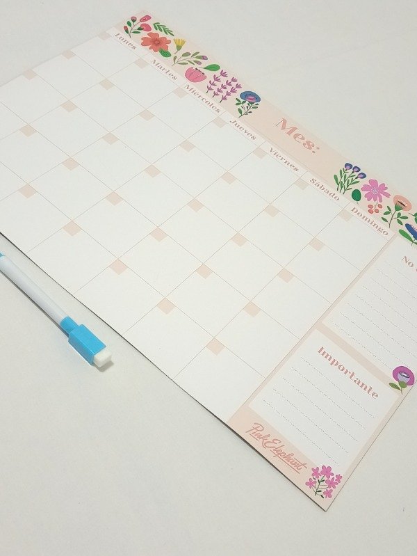 Producto - Planner magnético XL pink