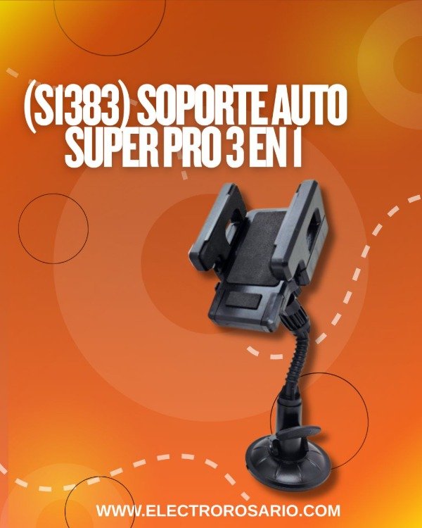 Producto - (S1383) SOPORTE AUTO SUPER PRO 3 EN 1