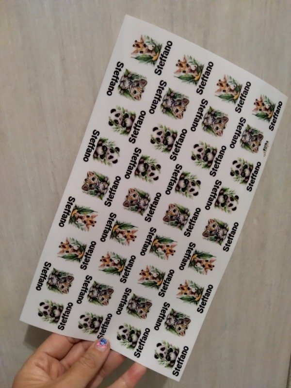 Producto - UV 16x28cm Cumple Loka Animalitos Baby