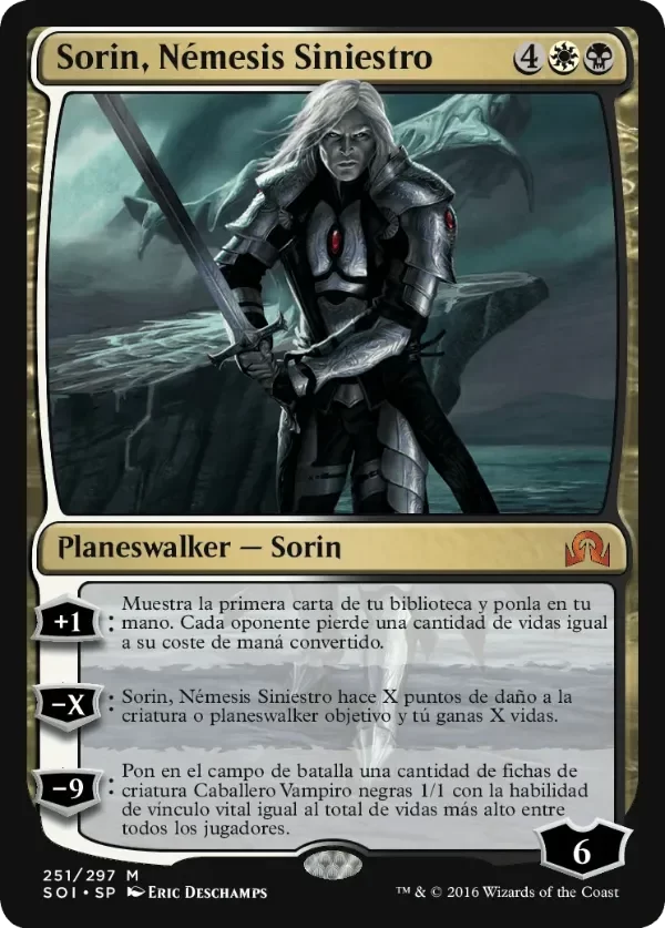 Producto - Sorin, Némesis Siniestro (Sorin, Grim Nemesis)