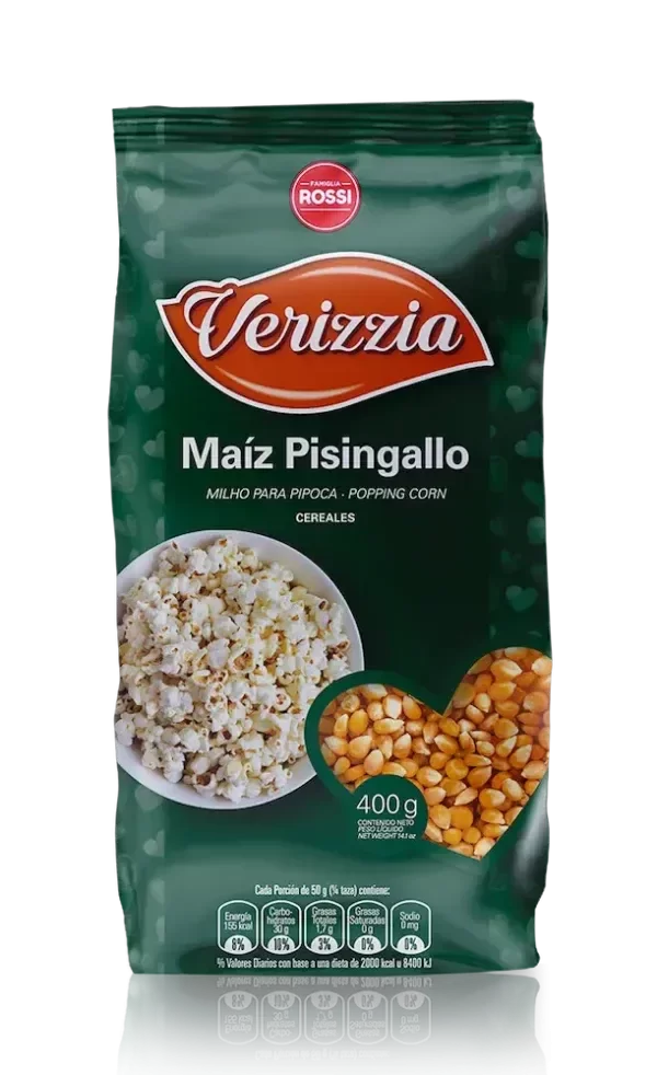 Producto - MAIZ PISINGALLO VERIZZIA 400gr