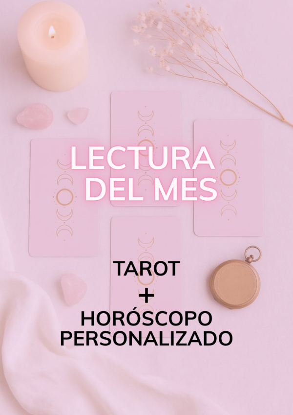 Producto - Lectura de Tarot + Horóscopo personal para saber que trae este Mes para vos