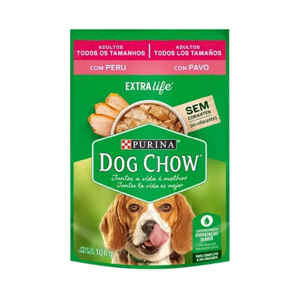 Producto - DOGCHOW POUCH Ad. Pavo 15u x 85g