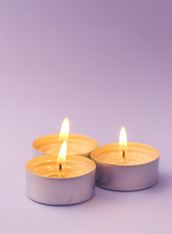 Producto - PACK DE 6 VELAS DE NOCHE NATURALES