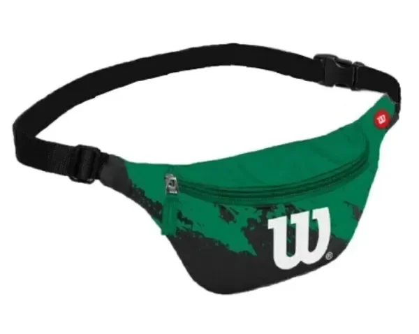 Producto - Riñonera Wilson verde y negro 65-090782BL