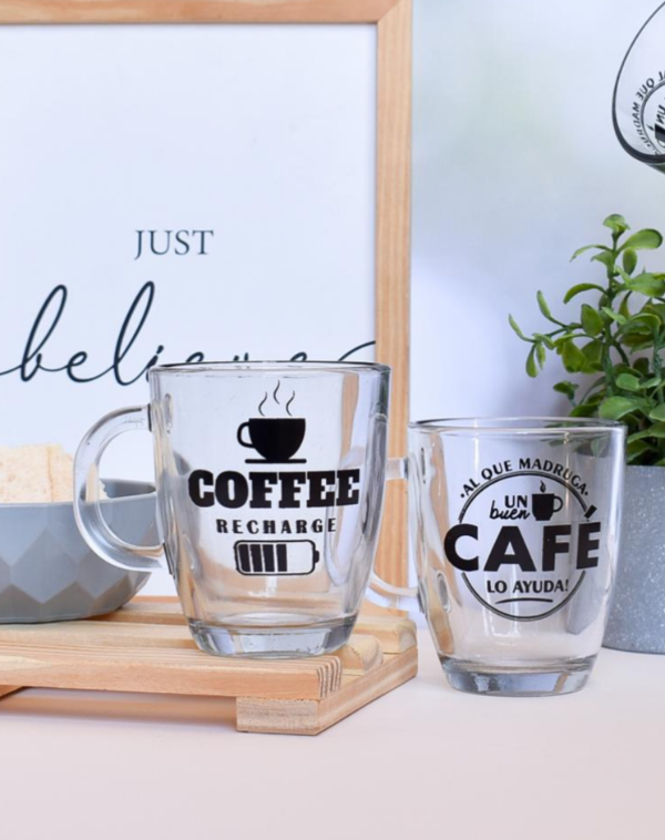 Producto - TAZA DE VIDRIO