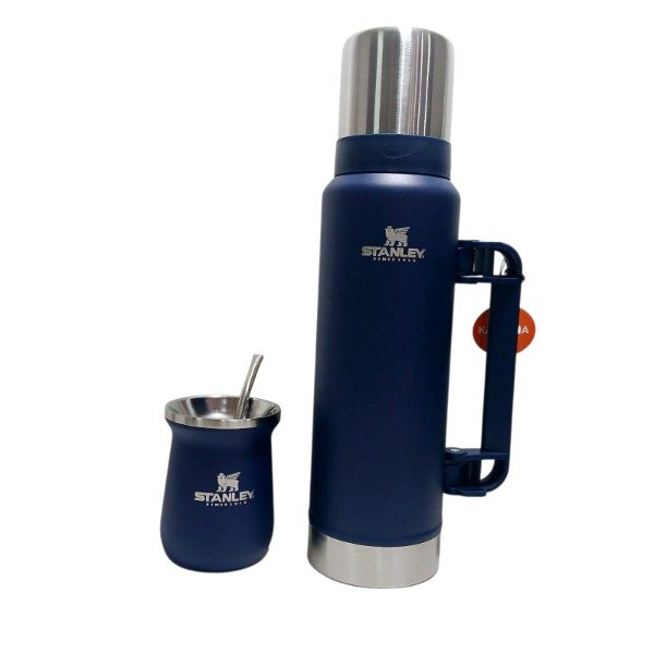 Producto - Set termo stanley 1.2L + mate 260ml azul marino