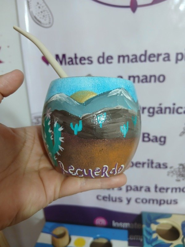 Producto - Mate "PAISAJE DE CHILECITO" - 1