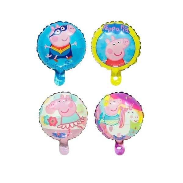 Producto - Globo 25cm o 10" Pepa Pig doble diseño