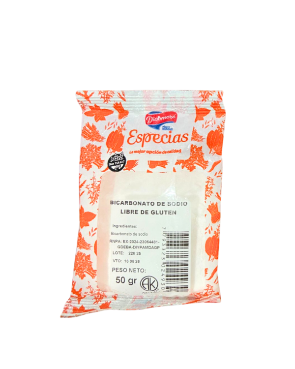 Producto - BICARBONATO DE SODIO DICOMERE 50G SIN GLUTEN
