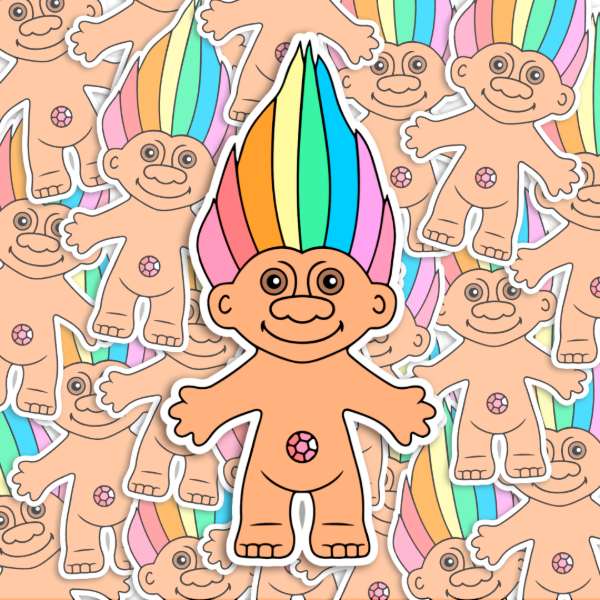 Producto - Sticker - Gnomo 90s