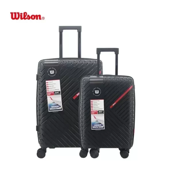 Producto - SET DE VALIJAS 20" 24" PP NEGRO WILSON 65.1762N - 4