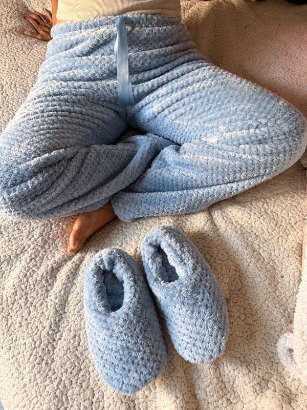 Producto - Pantalón PIJAMA CELESTE - 1