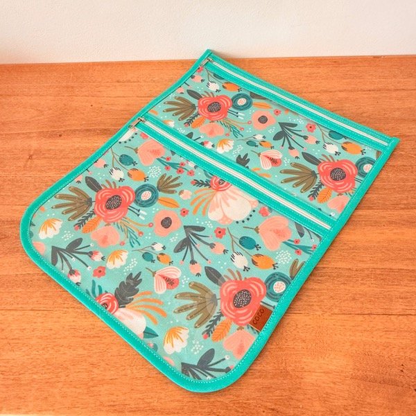 Producto - ORGANIZADOR PILAR Floral Verde