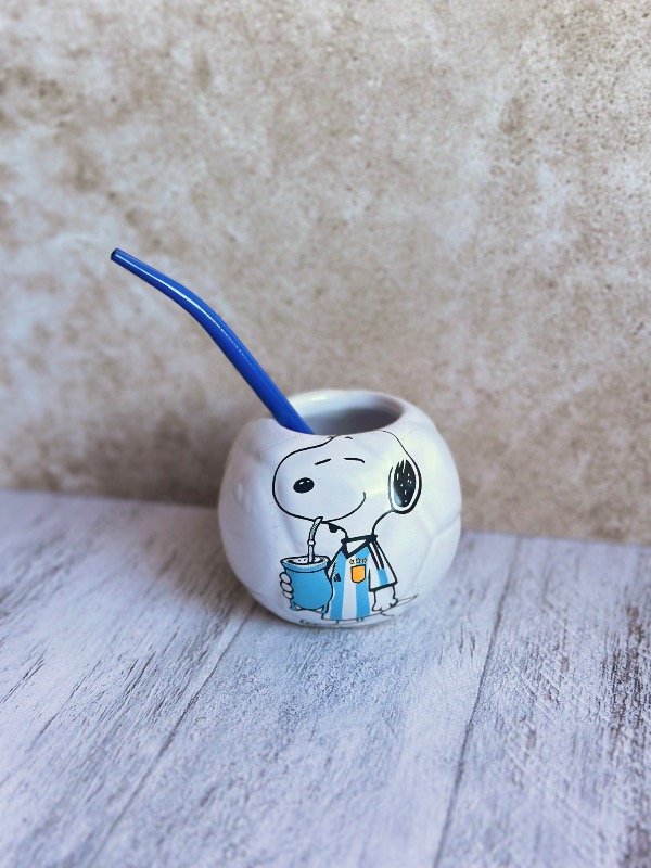 Producto - Mate pelota - Mundial "Snoopy"