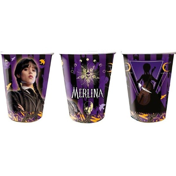 Producto - VASO POLIPAPEL MERLINA X8