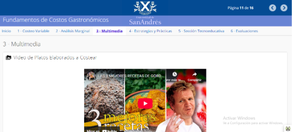 Producto - MATERIAL MULTIMEDIA EXELEARNING PERSONALIZADO