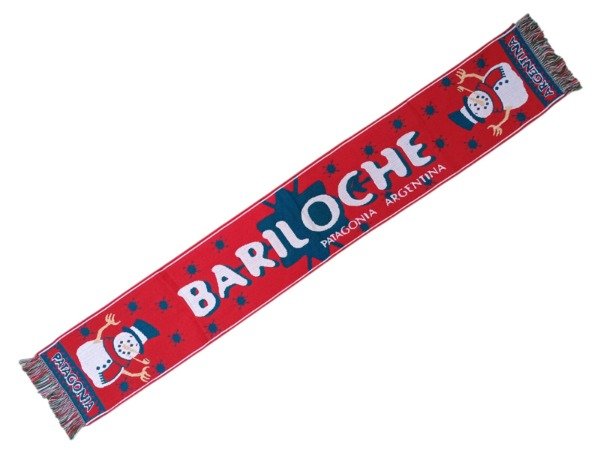 Producto - BUFANDA Bariloche Rojo