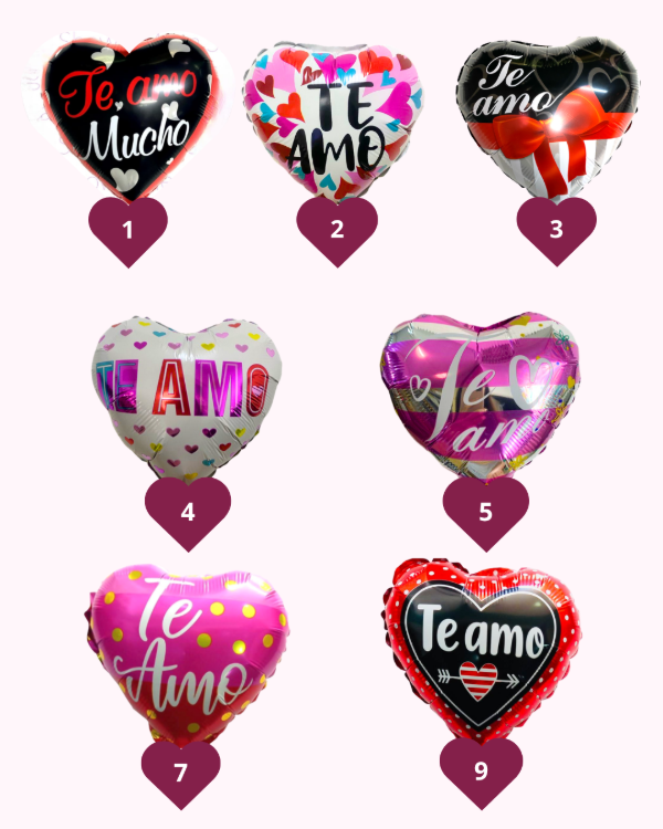 Producto - GLOBOS TE AMO 10"