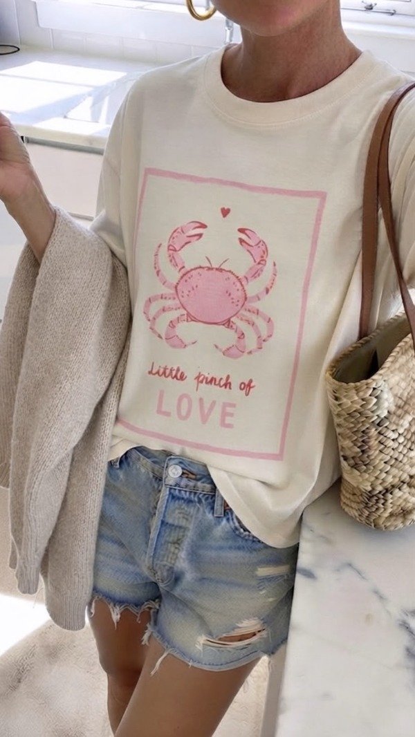 Producto - REMERON OVERSIZE  CANGREJO LOVE