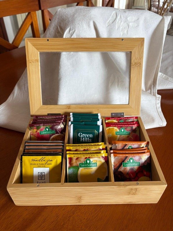 Producto - Caja de té de bambú