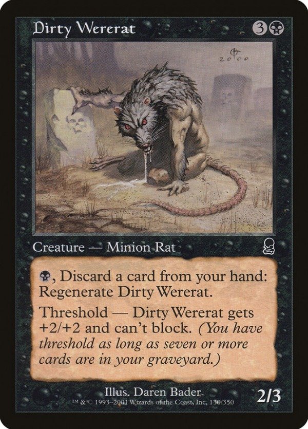 Producto - Dirty Wererat  Odyssey