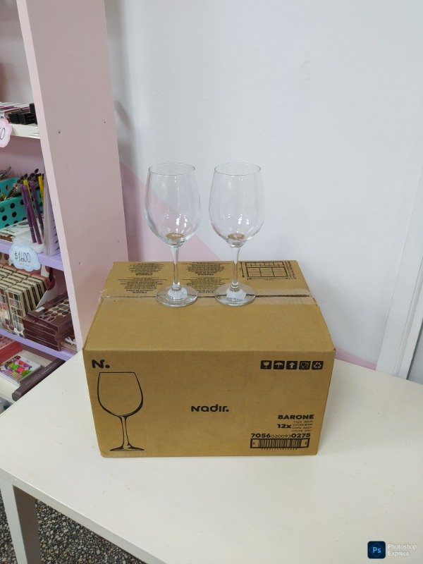 Producto - Copa Barone vidrio unidad 490cc