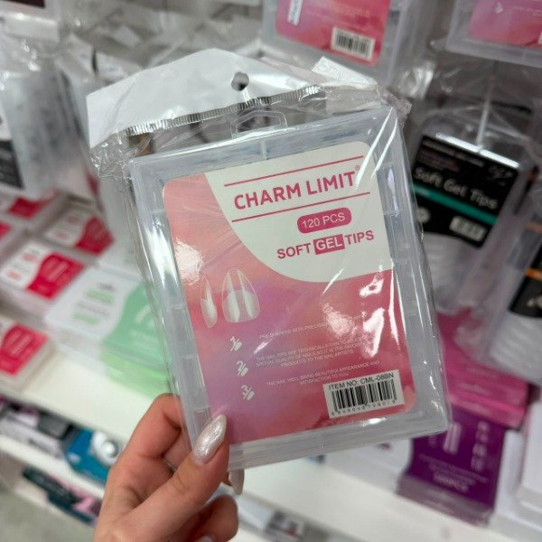 Producto - Tips Charmlimit 120pcs - Almendra corto