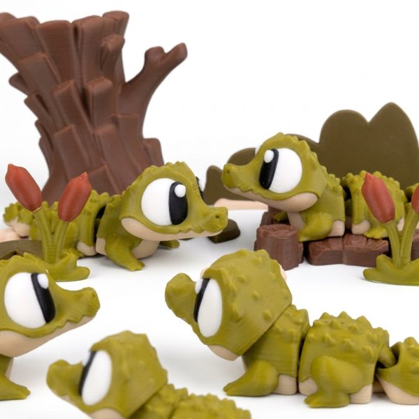 Producto - Cocodrilo con Pantano - 0