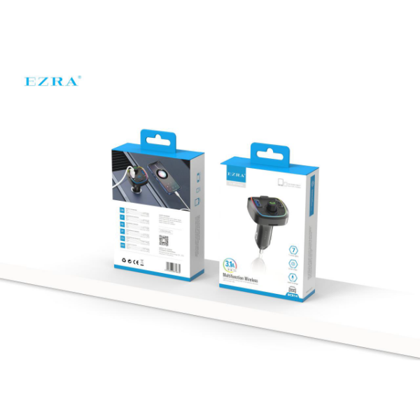 Producto - FM Transmisor Para Auto 3.1A 2USB - 1TPC Con Luz Led BCR14.