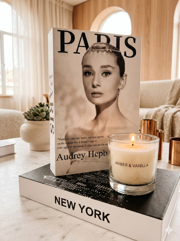 Producto - Libro decorativo tapa ciega CIUDADES