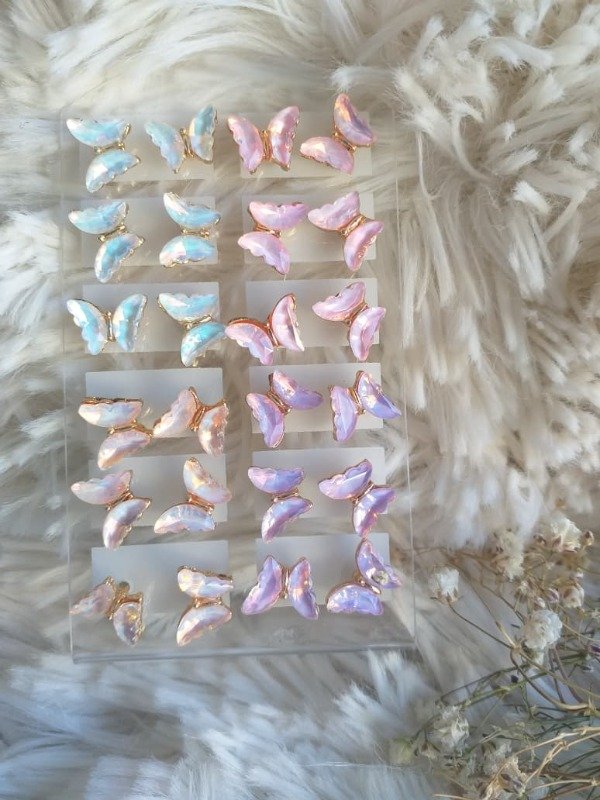 Producto - ADA0128 Mariposa Pastel Cristal